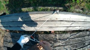 ルアー ガイド 鷹匠 フライト訓練